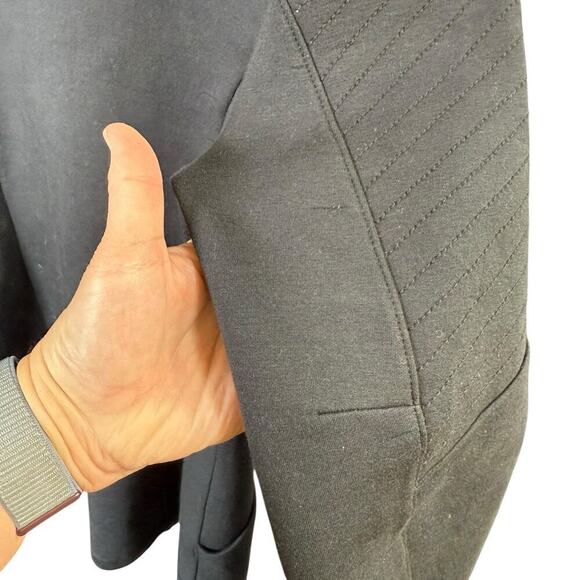 5.11 Tactical Jacket Womens Medium Black Audrey Cover Up Cross Snap Discontinued - Picture 15 of 15